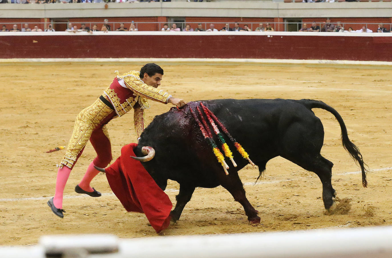 Aguado, Roca Rey y Ortega, en la tercera corrida de la feria de San Mateo