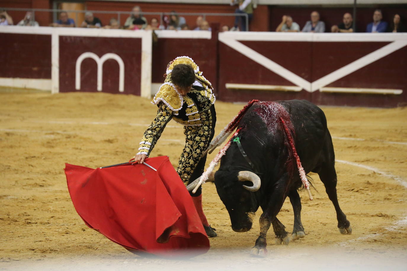 Aguado, Roca Rey y Ortega, en la tercera corrida de la feria de San Mateo