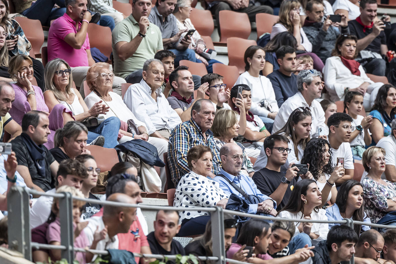 Concurso de recortes en la plaza de toros La Ribera, en imágenes