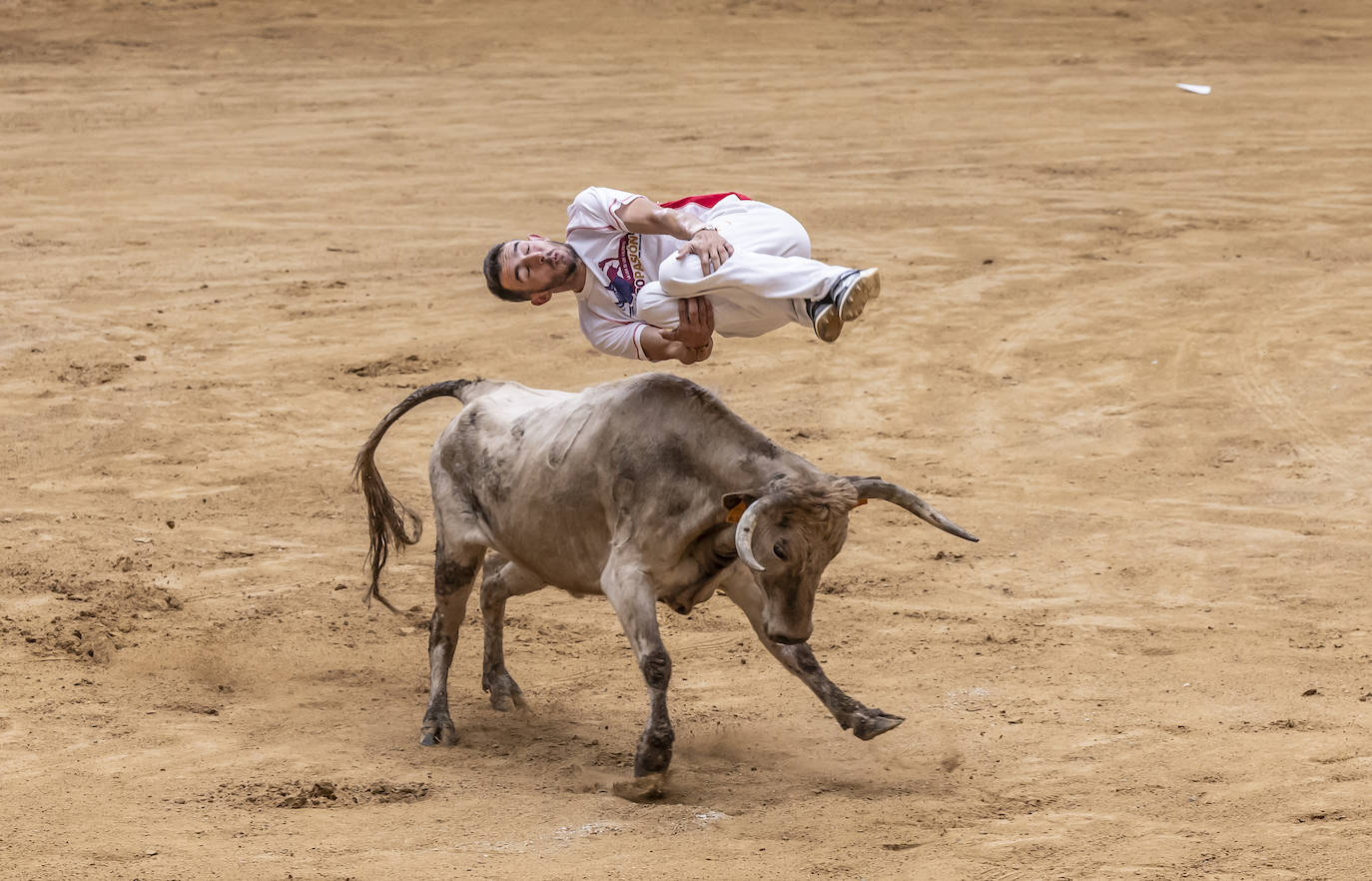 Éxito de público en La Ribera con los recortadores