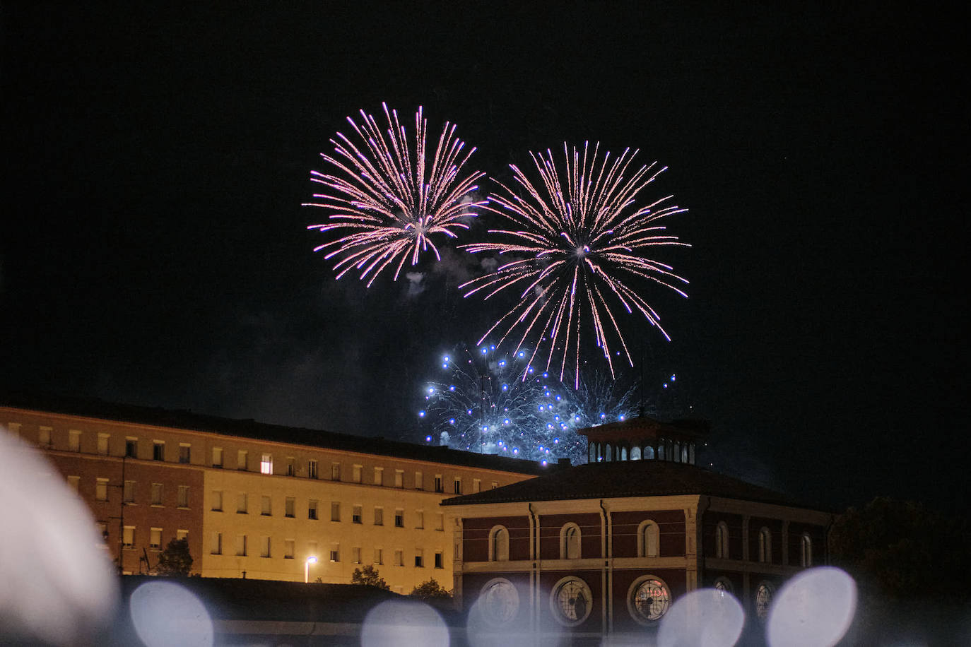 Fuegos artificiales del miércoles a cargo de Pirotecnia Pibierzo