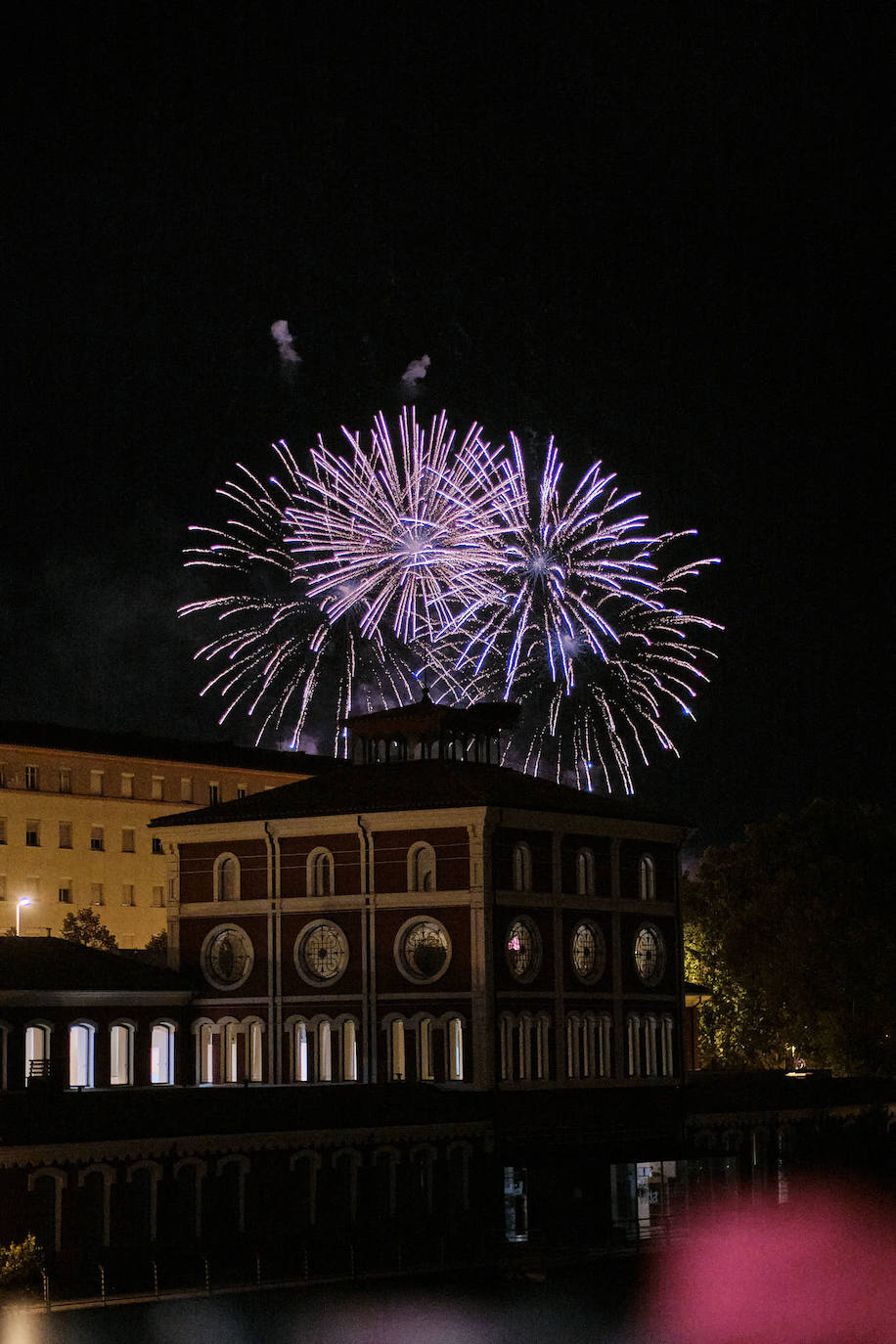 Fuegos artificiales del miércoles a cargo de Pirotecnia Pibierzo