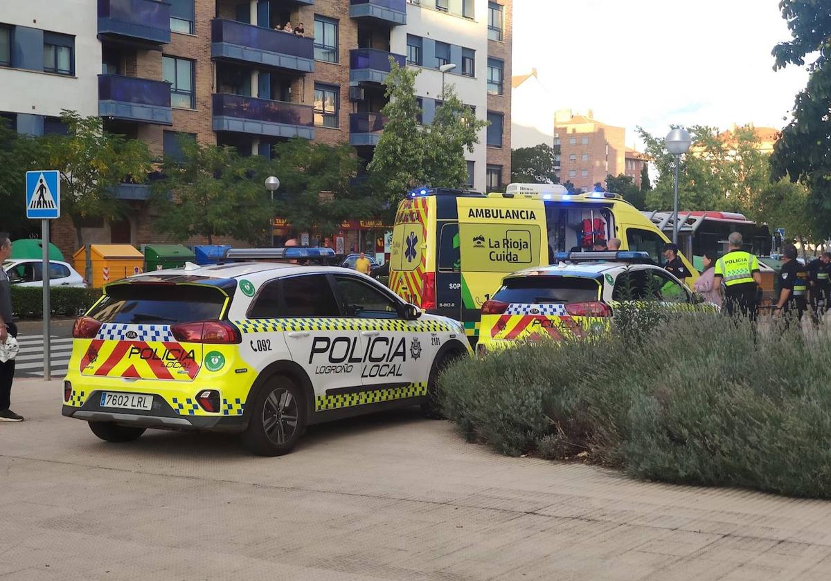 Un altercado en un autobús urbano acaba con un joven herido en Logroño