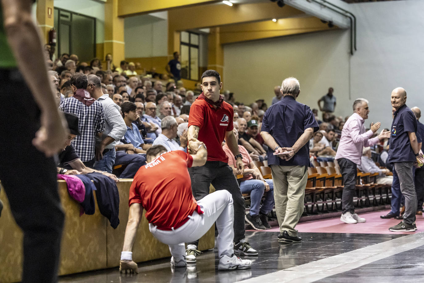 Otra gran tarde de pelota en el Adarraga