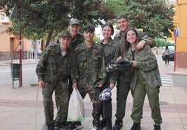 Los Quintos de Nájera celebraron su fiesta.