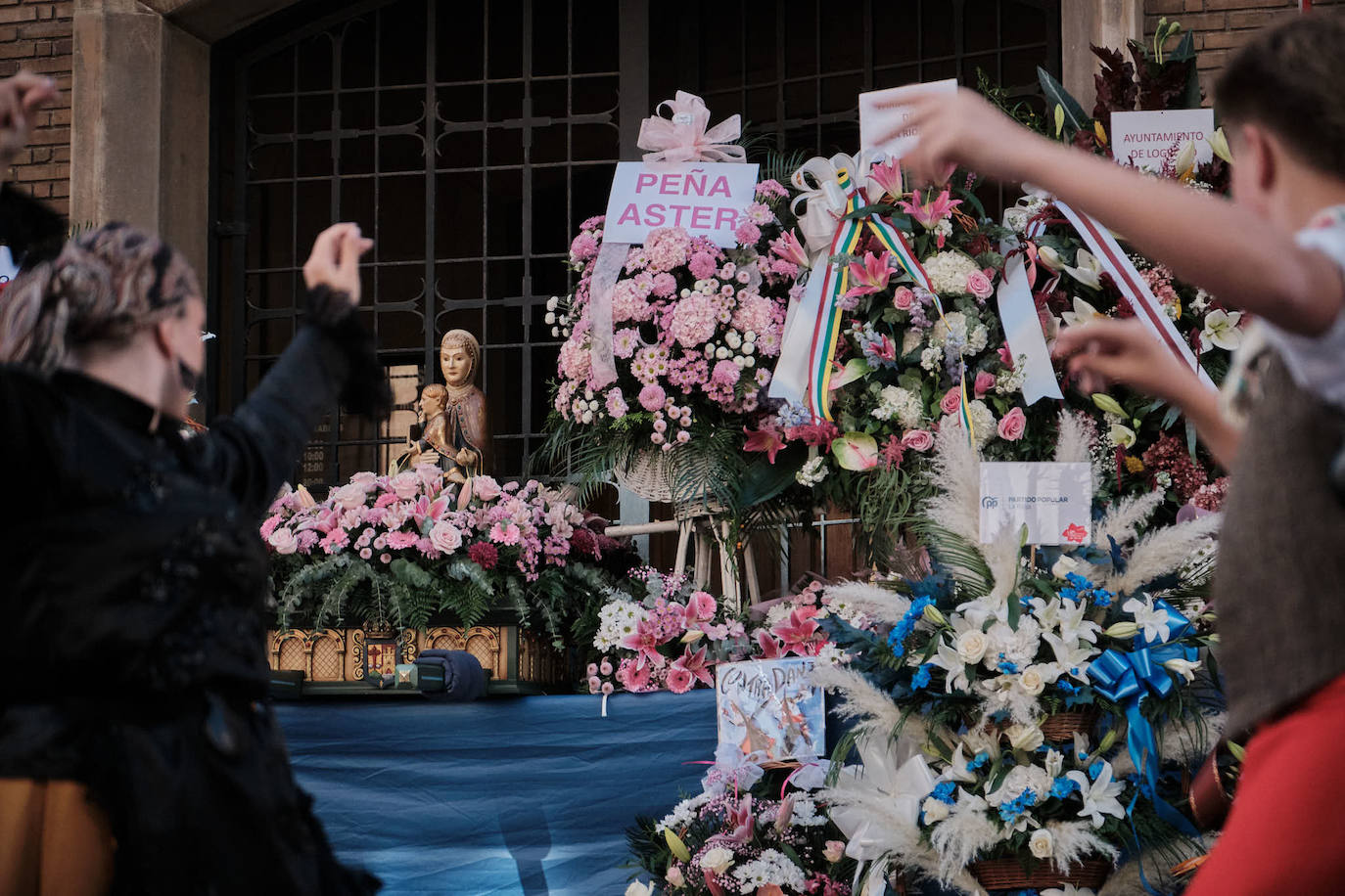 Misa y ofrenda floral de San Mateo a la Virgen de Valvanera