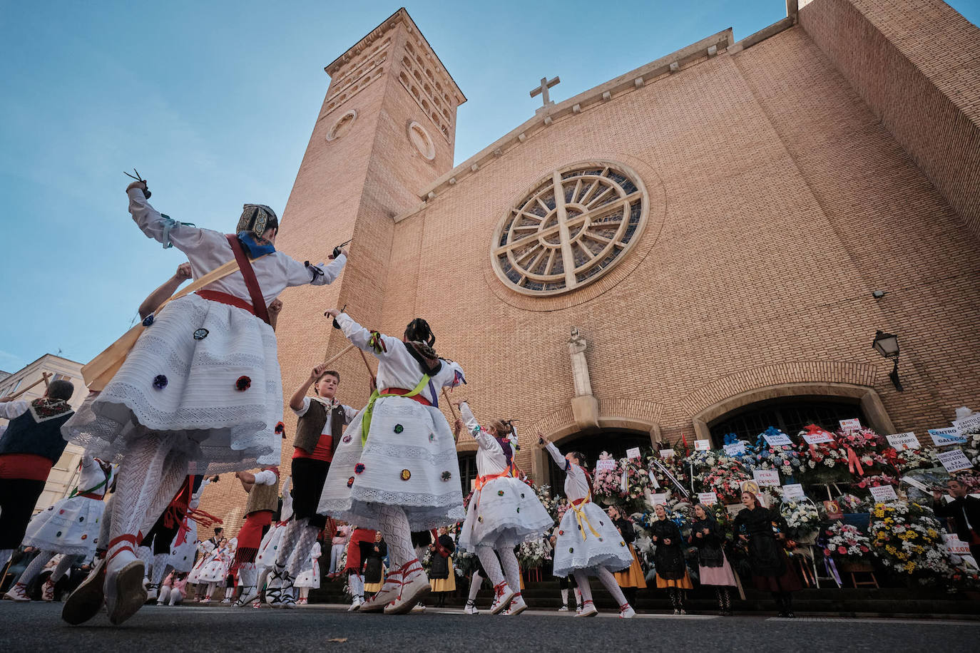 Misa y ofrenda floral de San Mateo a la Virgen de Valvanera