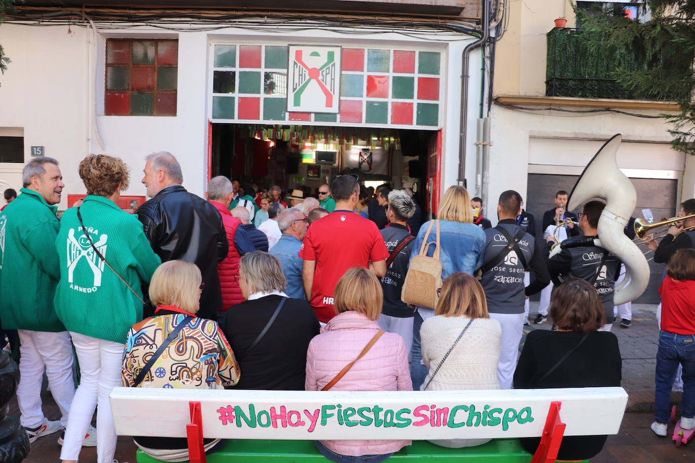 Los jóvenes y los niños, protagonistas del domingo de fiestas en Arnedo