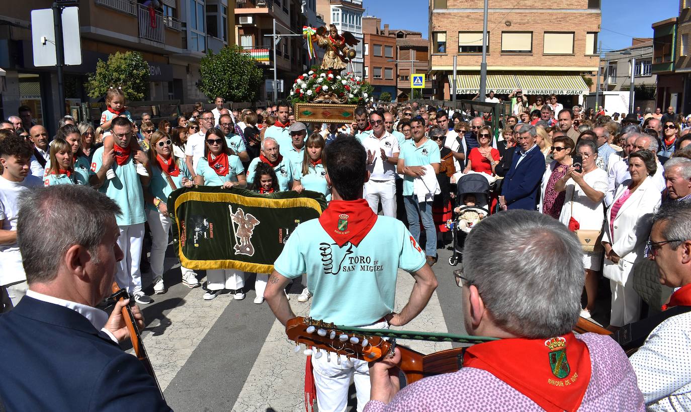 Rincón de Soto celebra el día grande de las fiestas de San Miguel