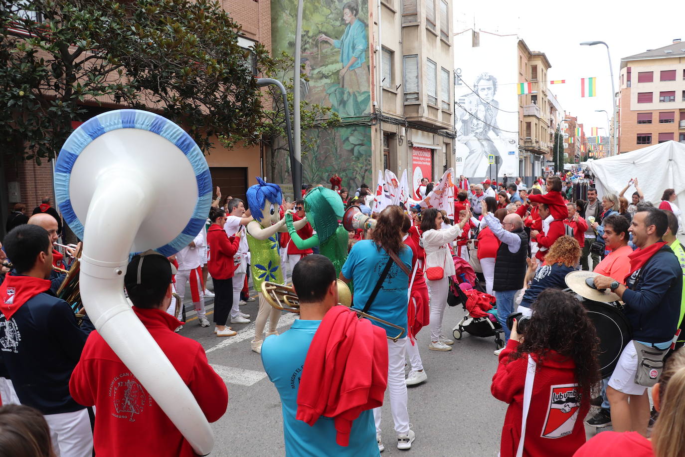 Los niños tomaron el relevo en las fiestas de Arnedo