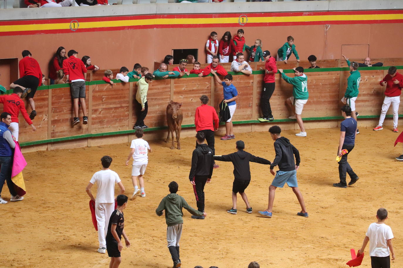 Los niños tomaron el relevo en las fiestas de Arnedo