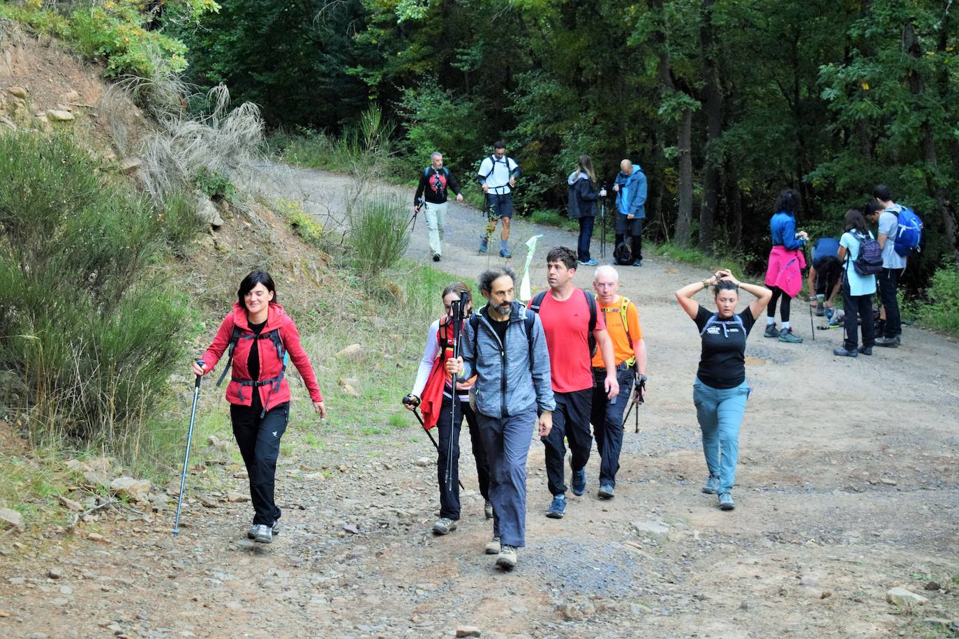 Las imágenes de la Marcha Hoyos de Iregua