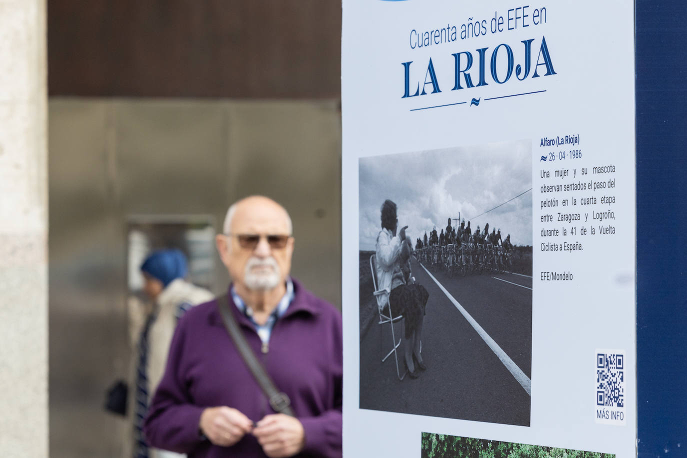 La muestra &#039;Momentos icónicos de nuestra tierra. EFE 40 La Rioja&#039;