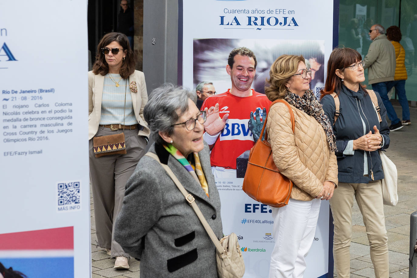 La muestra &#039;Momentos icónicos de nuestra tierra. EFE 40 La Rioja&#039;