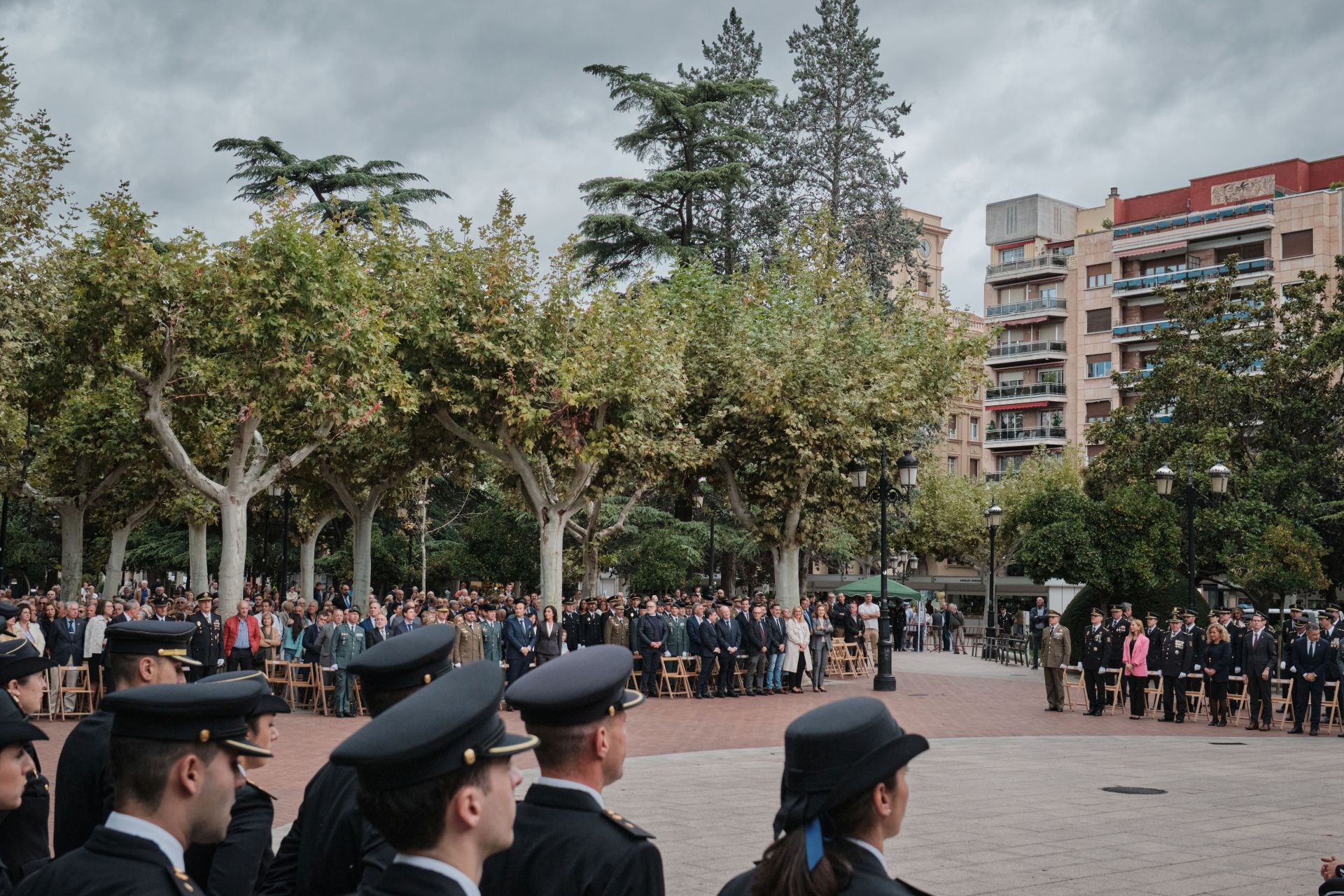 El Espolón se viste de azul