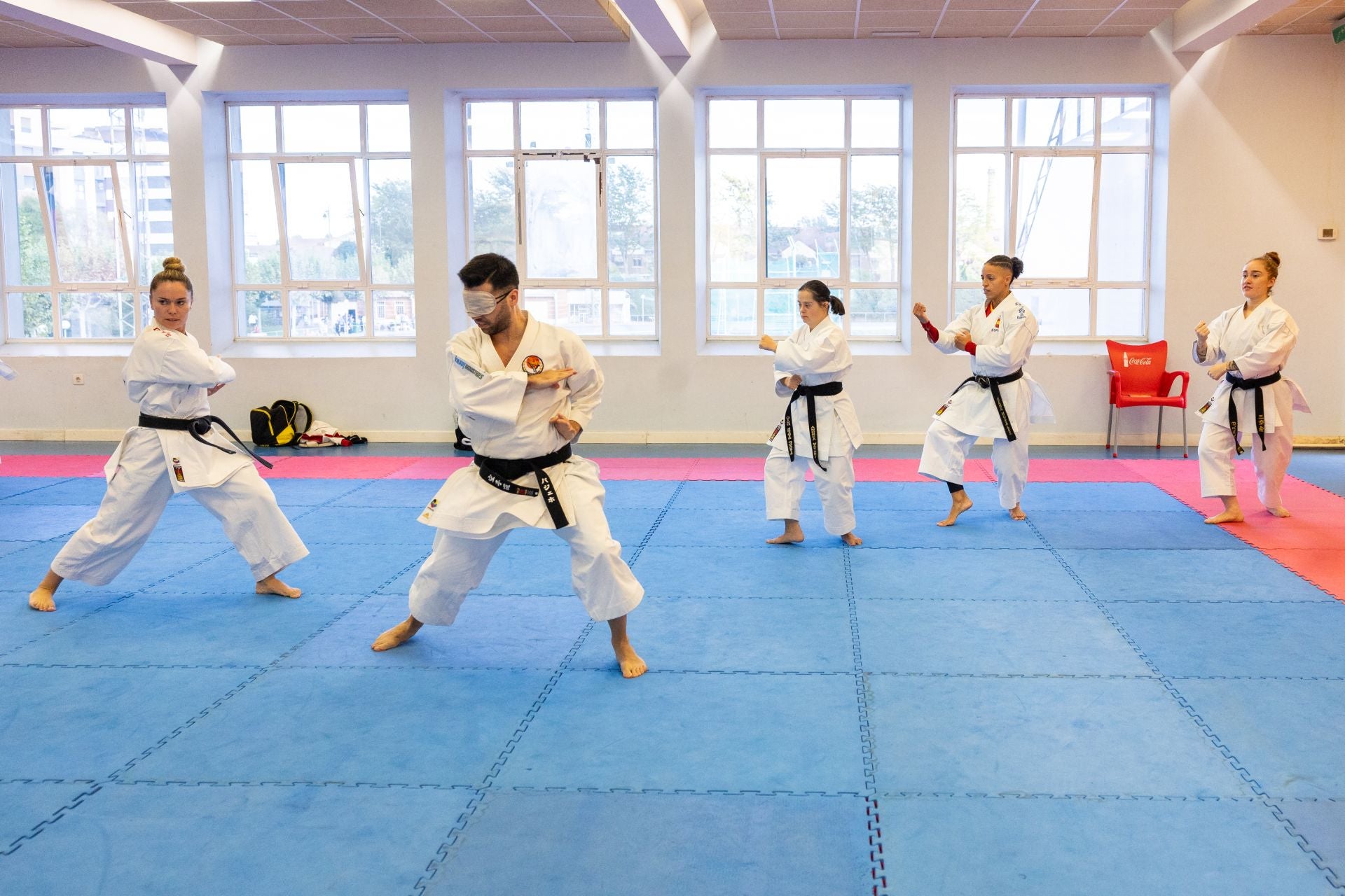 La selección española de parakárate, en Logroño