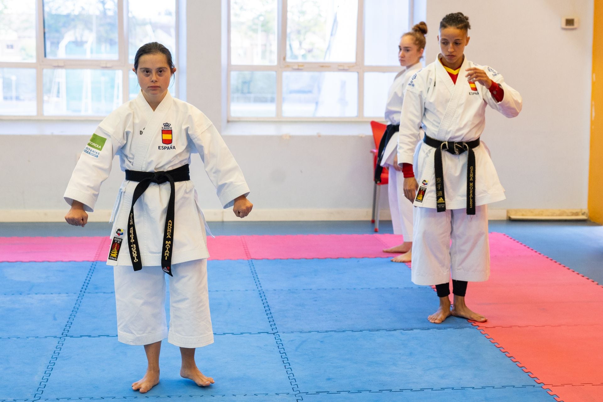 La selección española de parakárate, en Logroño