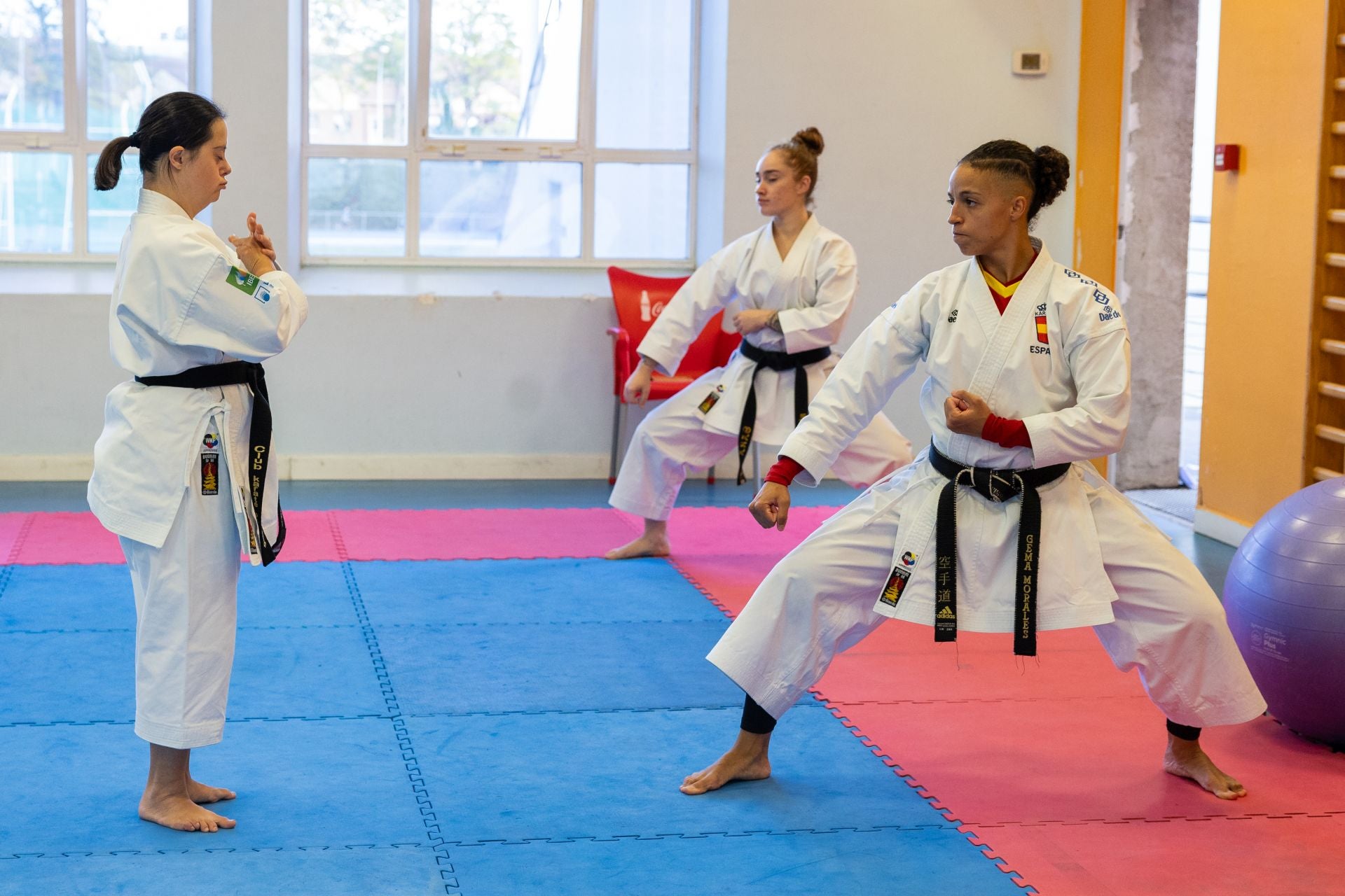 La selección española de parakárate, en Logroño