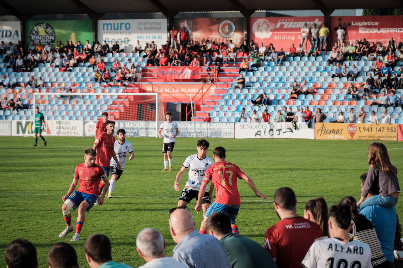 Las imágenes del Calahorra-Alfaro