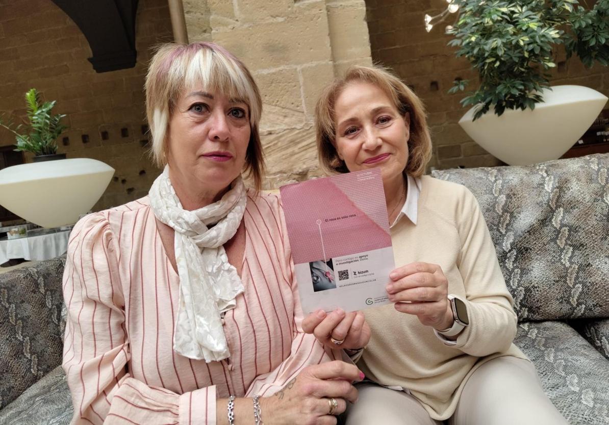 Susana García Labiano y Paky Castillo durante la presentación del evento.