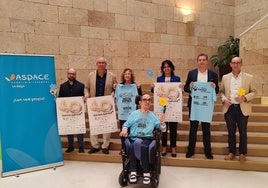 Presentación de la marcha, este martes en el Ayuntamiento de Logroño.