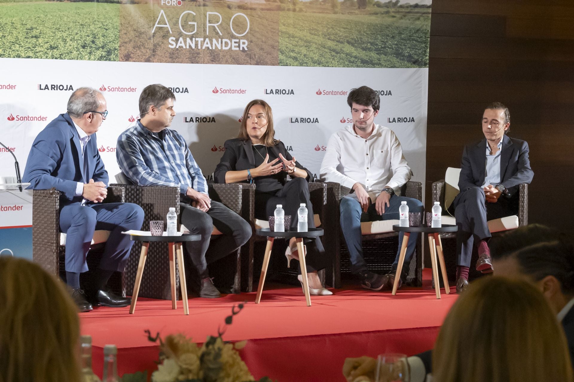 Celebración del Foro Agro del Banco Santander organizado por Diario LA RIOJA