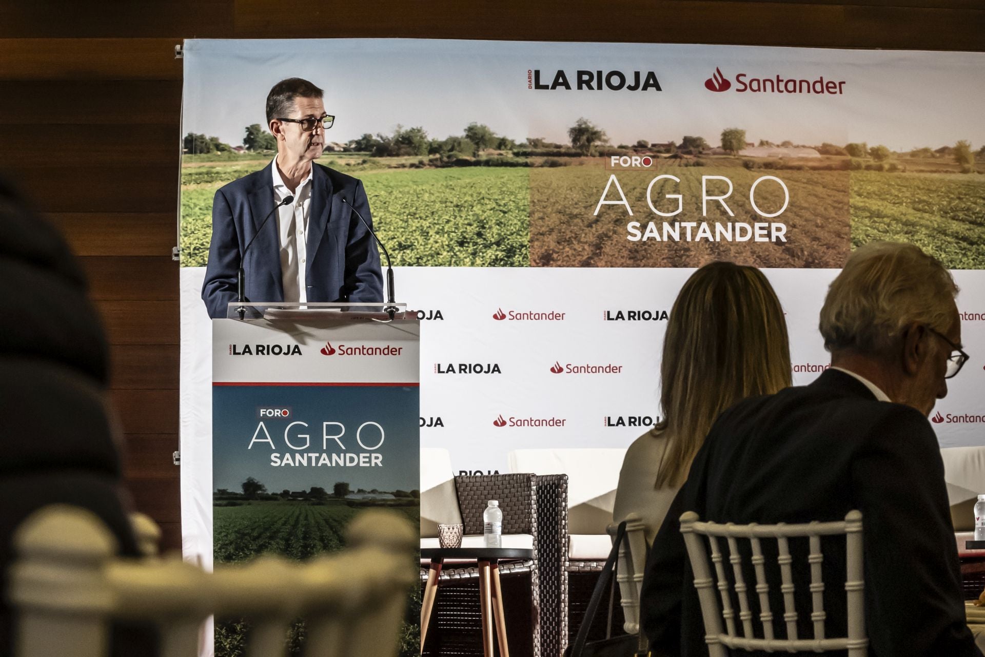 Celebración del Foro Agro del Banco Santander organizado por Diario LA RIOJA