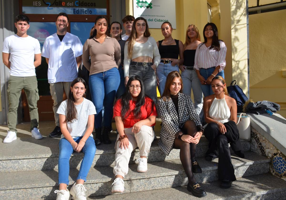 Alumnos del Grado Superior de Higiene Bucodental.