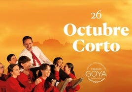 Cartel del festival Octubre Corto.