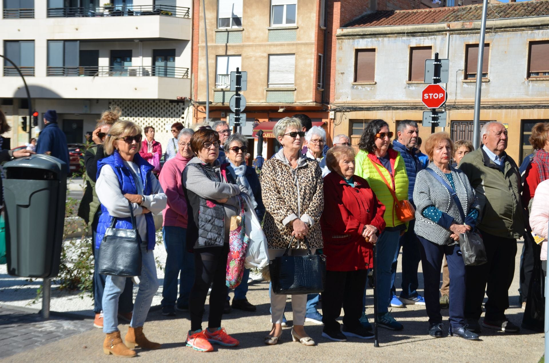 La inauguración del parque Ángel Blanco