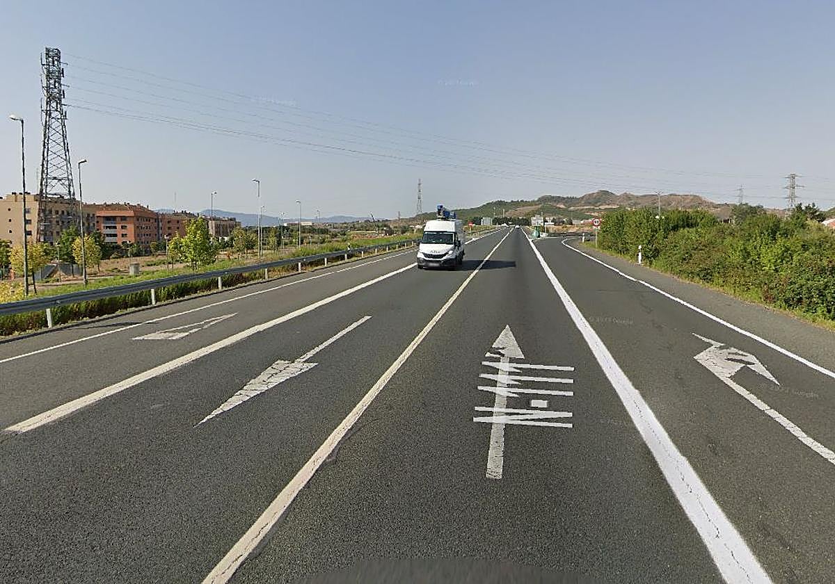 Cuatro personas resultan heridas en una colisión múltiple en Lardero