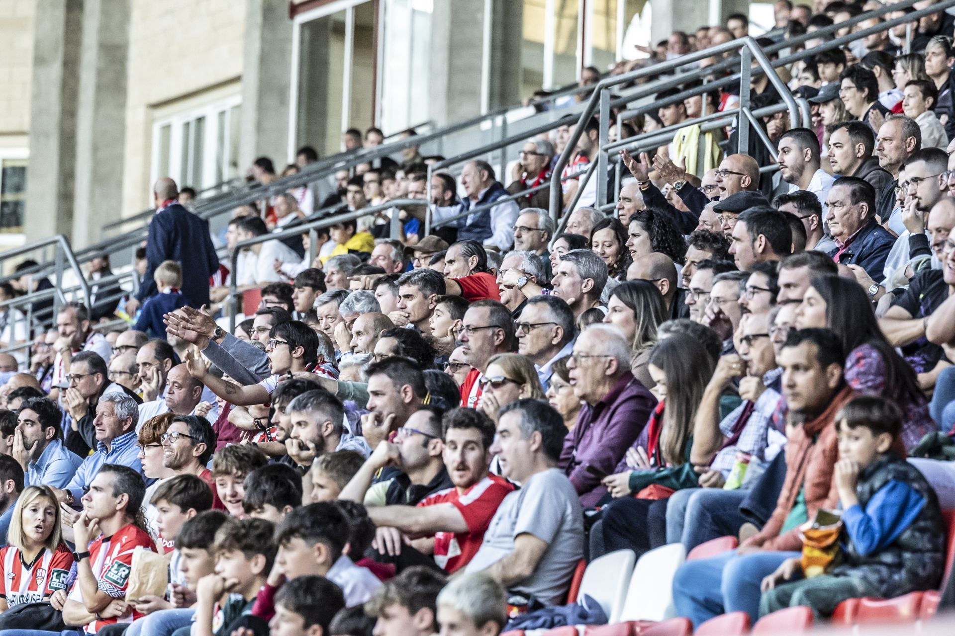 El partido UD Logroñés-Eibar B