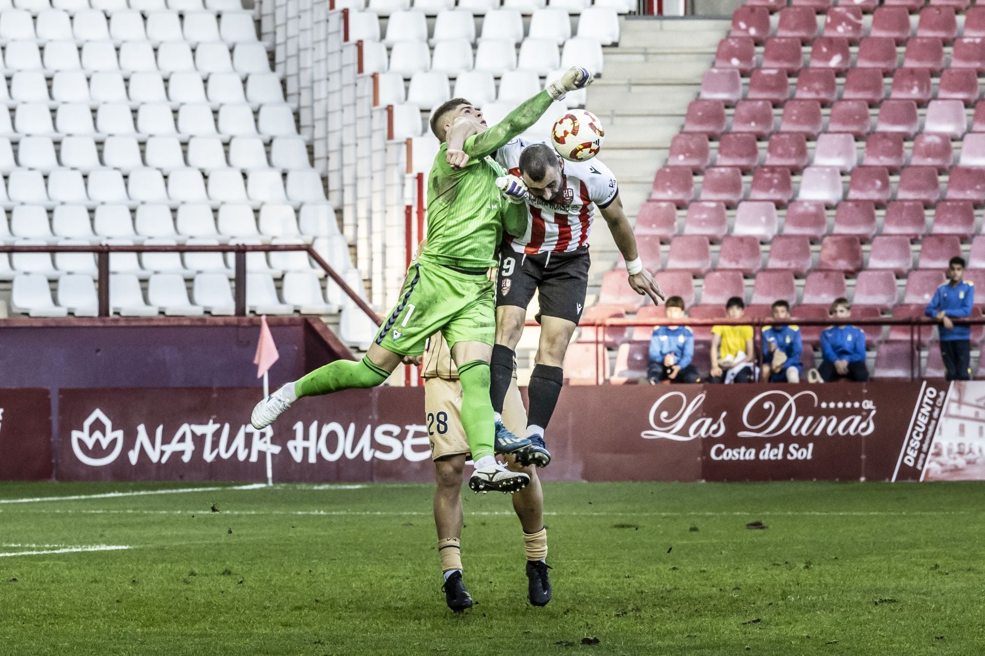 El partido UD Logroñés-Eibar B