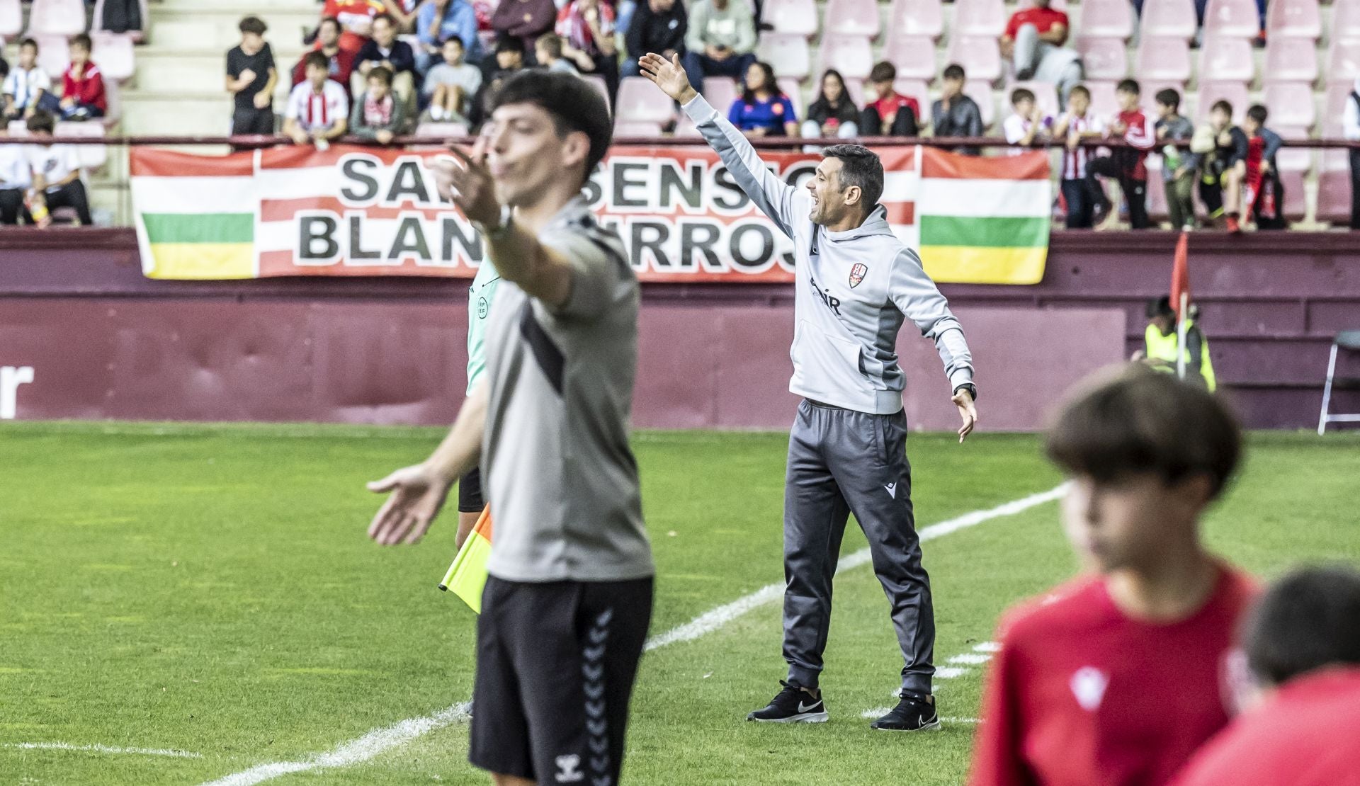 El partido UD Logroñés-Eibar B