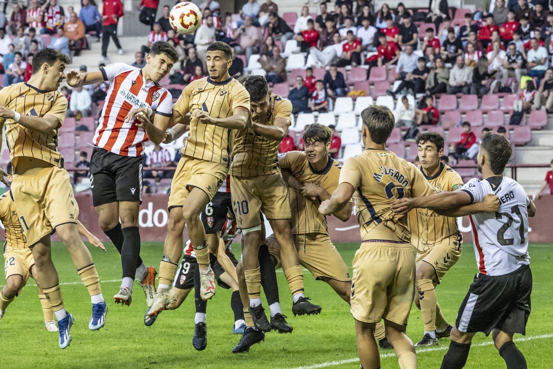 El partido UD Logroñés-Eibar B