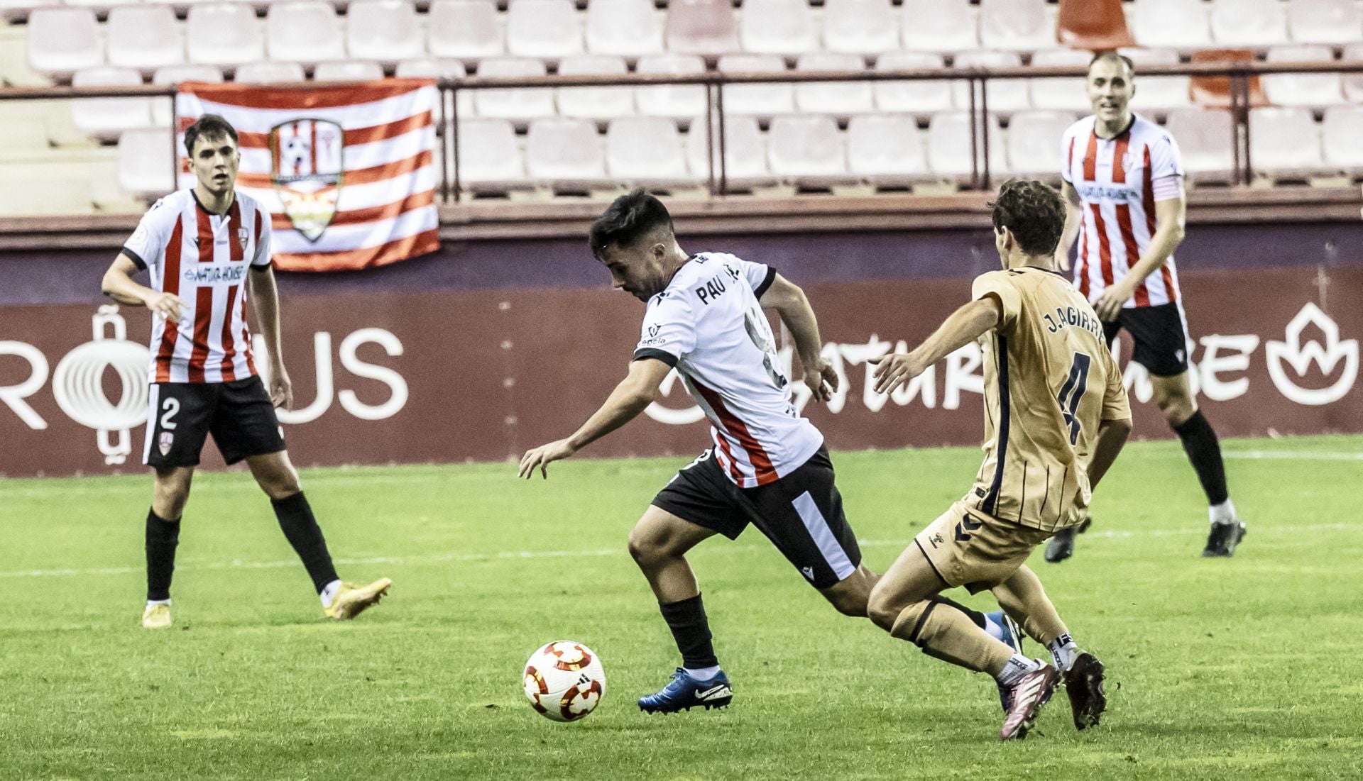 El partido UD Logroñés-Eibar B