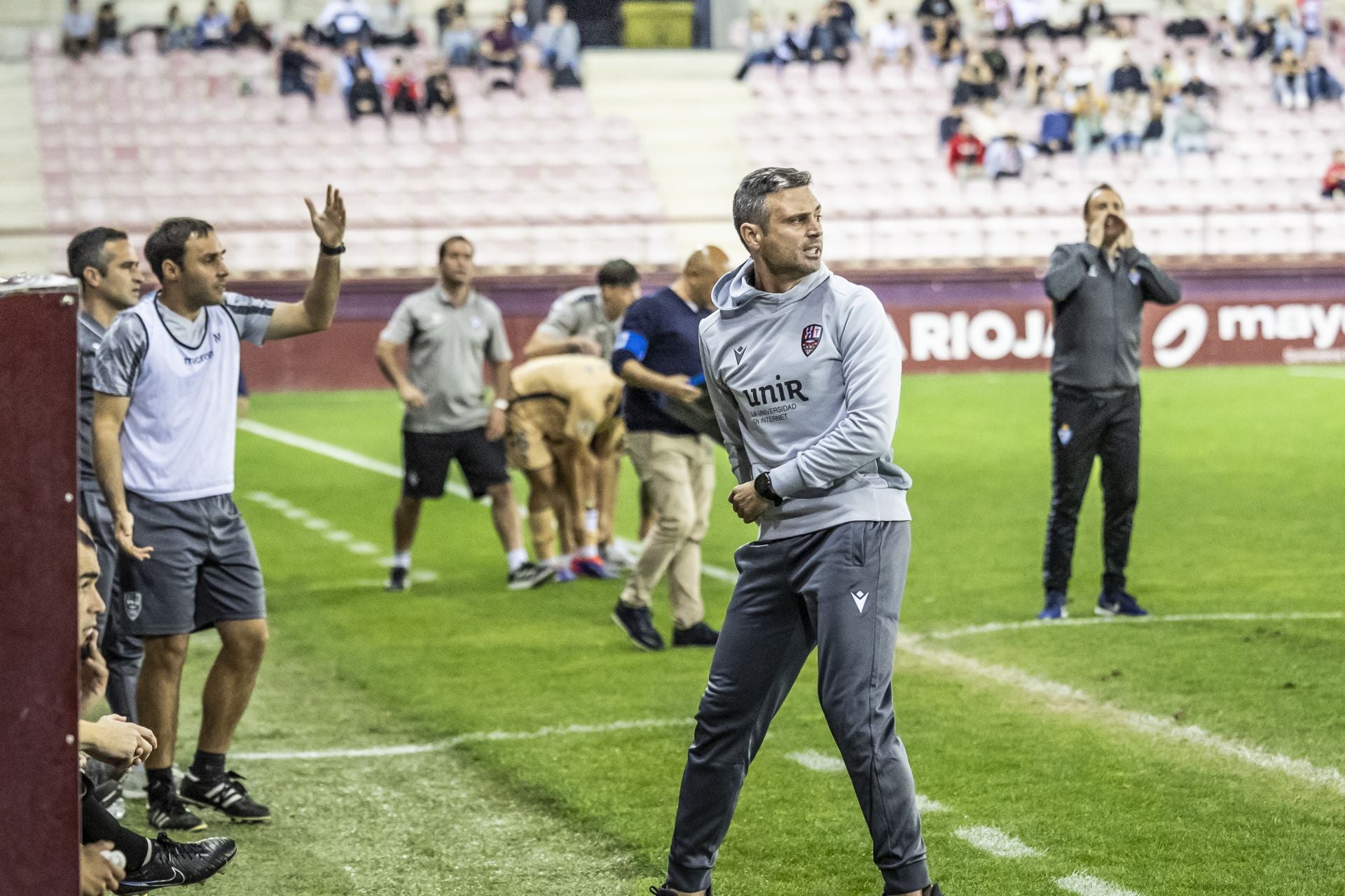 El partido UD Logroñés-Eibar B
