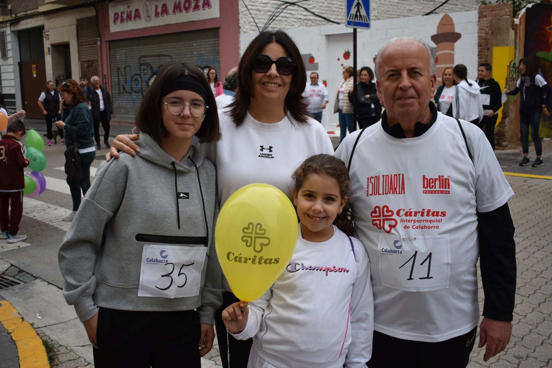 Marcha a favor de Cáritas en Calahorra