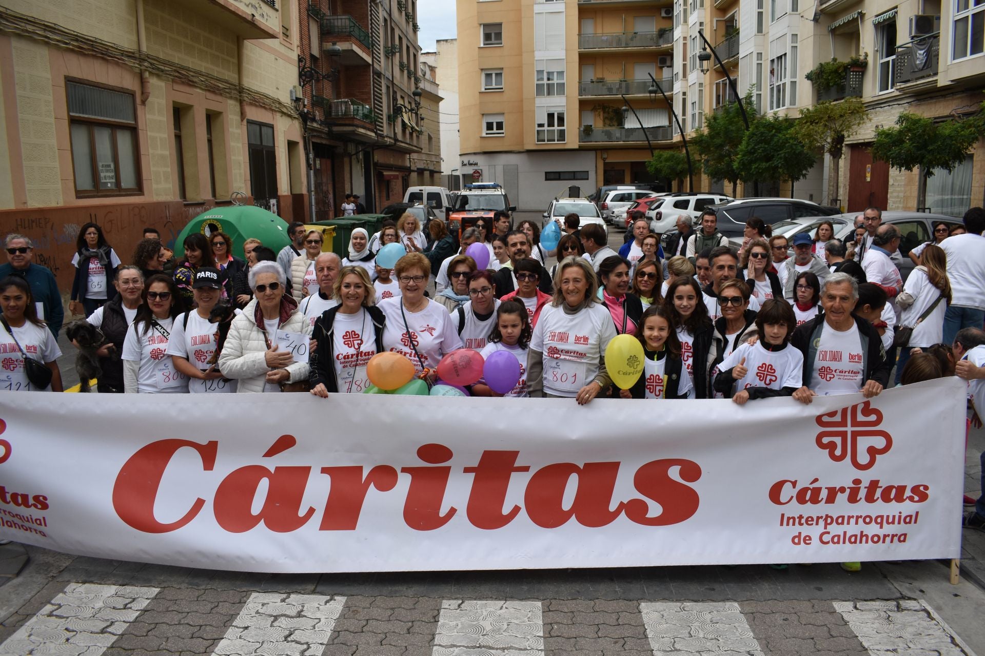 Marcha a favor de Cáritas en Calahorra