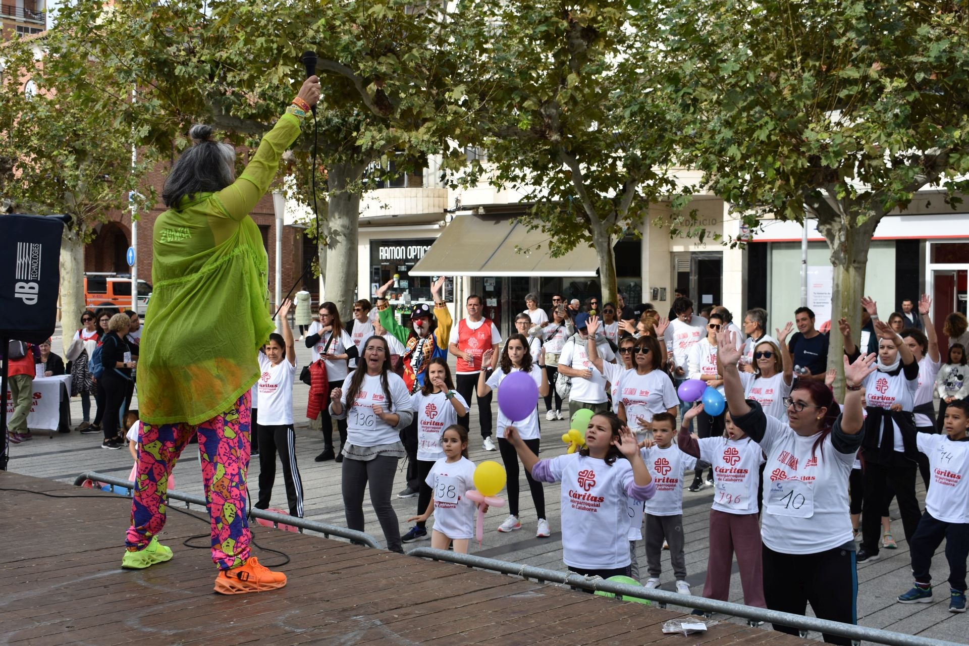 Marcha a favor de Cáritas en Calahorra