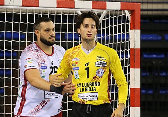 Javi García y Xoan Ledo, dos de los jugadores tocados.