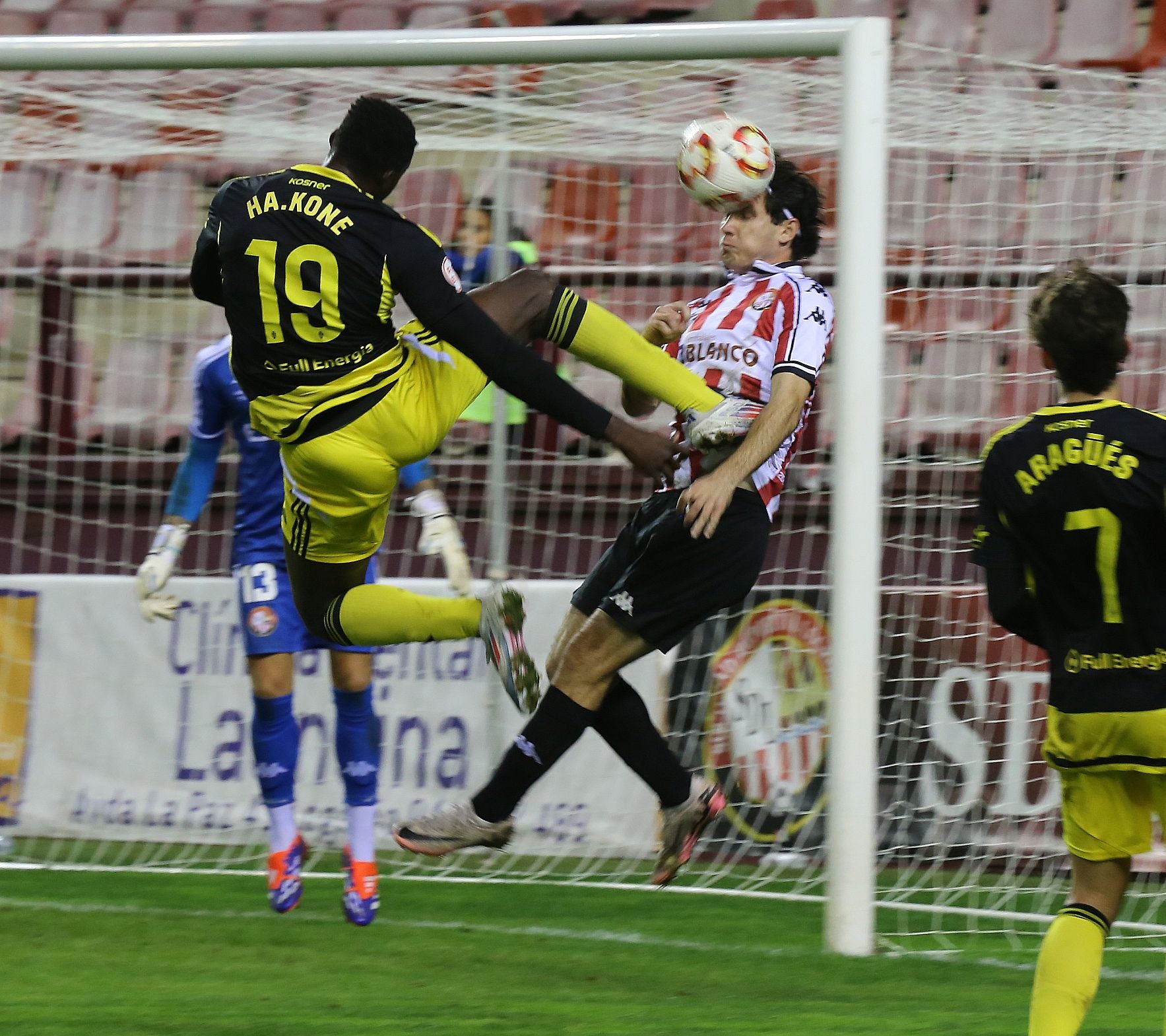 Las imágenes del partido SDL-Deportivo Aragón