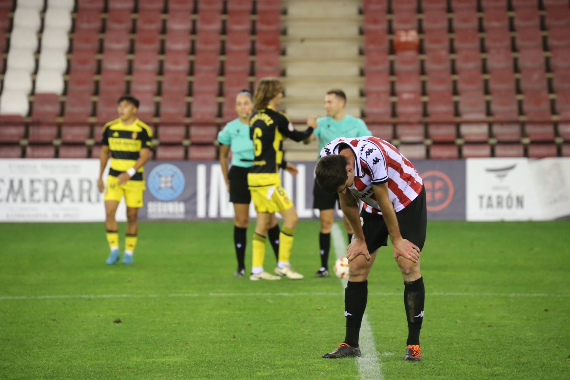 Las imágenes del partido SDL-Deportivo Aragón