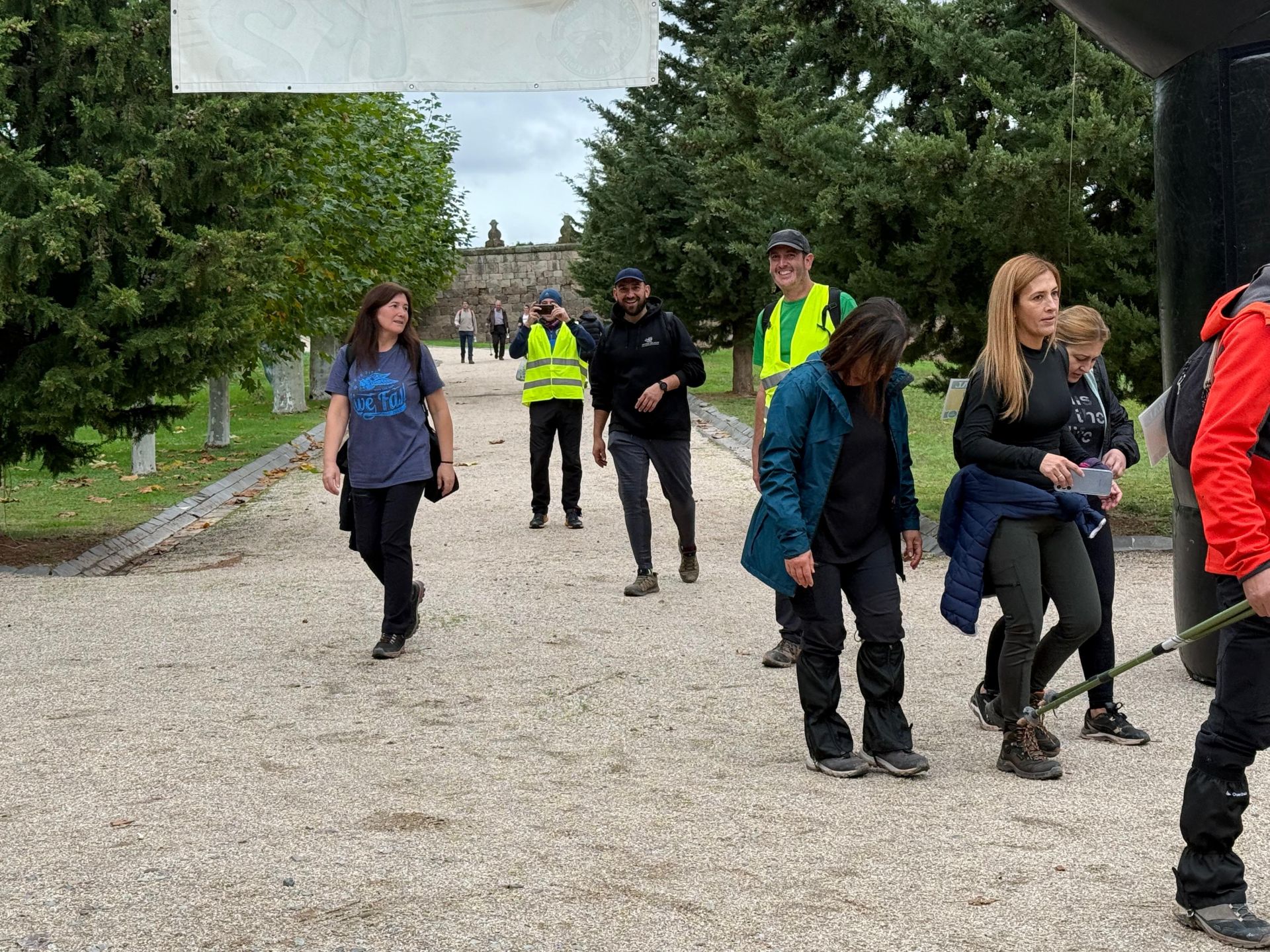 7ª edición de la marcha por el Camino Real de Nájera a San Millán