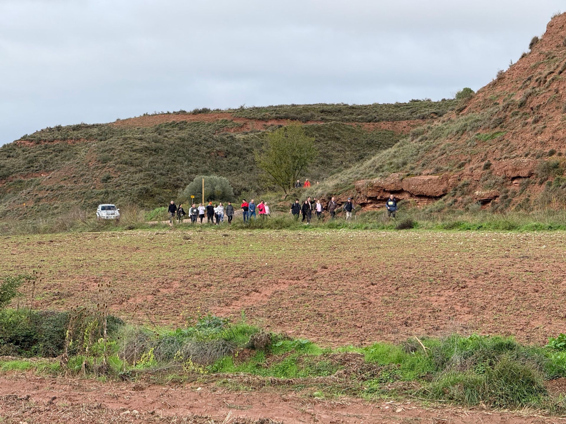 7ª edición de la marcha por el Camino Real de Nájera a San Millán