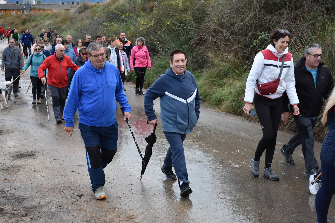 Los riojanos se vuelcan con la marcha de Amade contra el cáncer