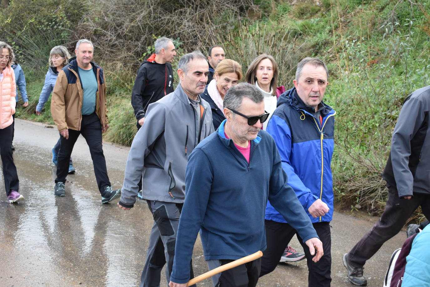 Los riojanos se vuelcan con la marcha de Amade contra el cáncer