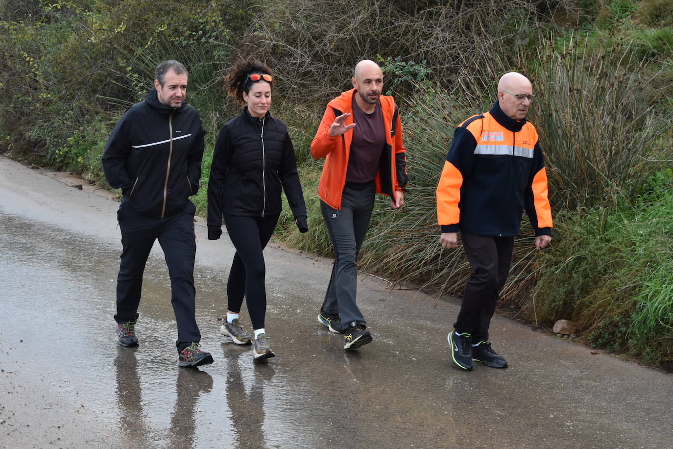 Los riojanos se vuelcan con la marcha de Amade contra el cáncer