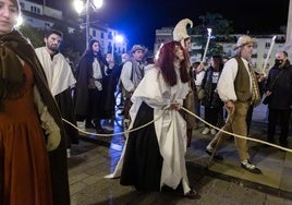 Una anterior edición de las fiestas en memoria de las brujas de Zugarramurdi en Logroño.