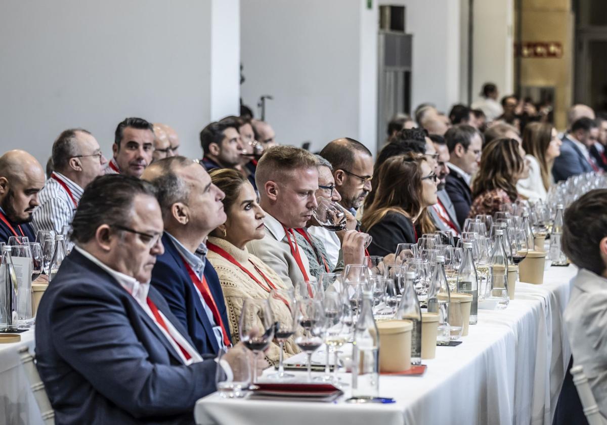 Concurso de catadores y cata de Ramón Bilbao en Riojafórum